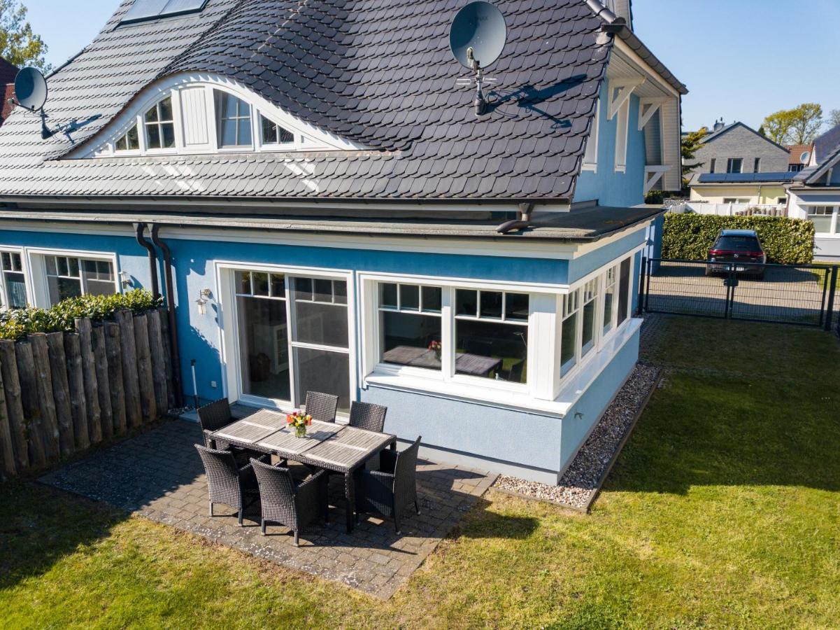 Ostseelagune Zingst, Exklusive Dhh, Strandnah, Sauna, Kamin, 3 Sz, 2 Baeder, Glasfaser, Haustierfrei, Garten Mit Suedterrasse, E-Ladesaeule, 2 Stellplaetze, Strandkorb, Fahrradschuppen, Waschmaschine, Trockner, Nichtraucher Exterior foto